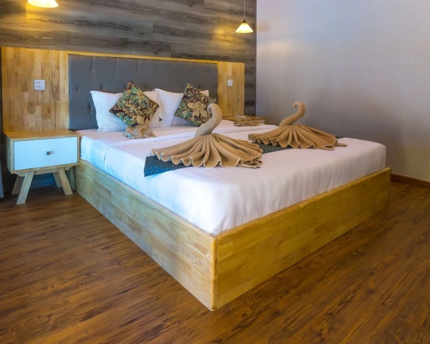 Economy Double room with garden view