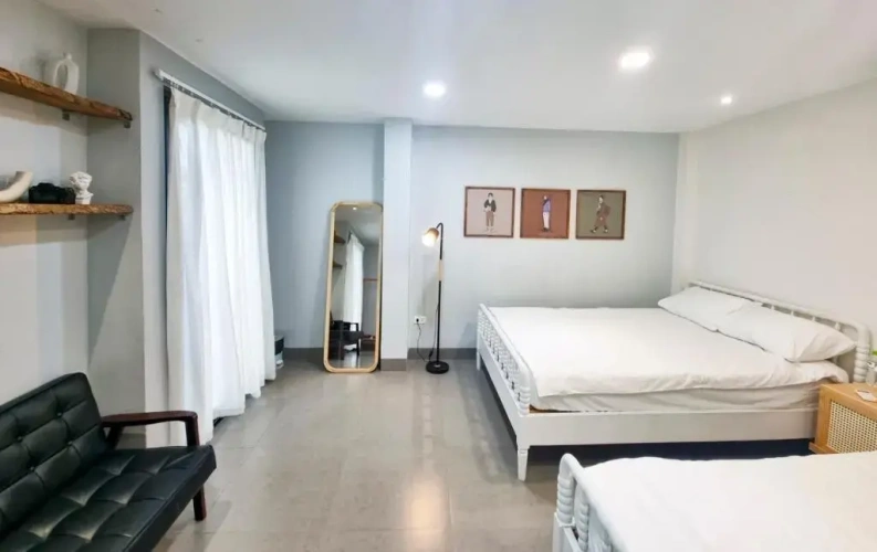 Standard Quadruple room with balcony