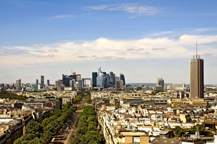 Hyatt Regency Paris EtoileOver view