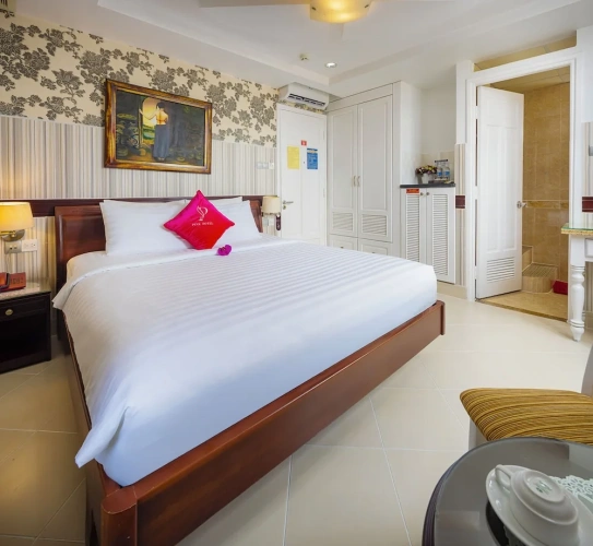 Deluxe Double room with balcony and with view