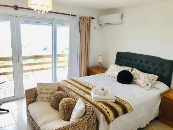 Premium Quadruple room with balcony and with view