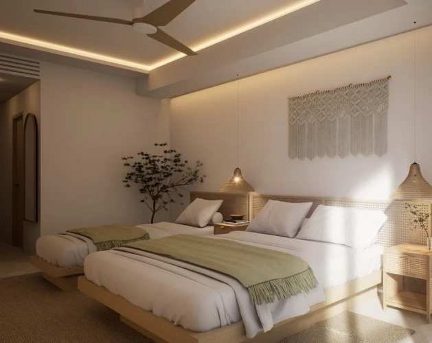 Deluxe Double room with balcony and with park view