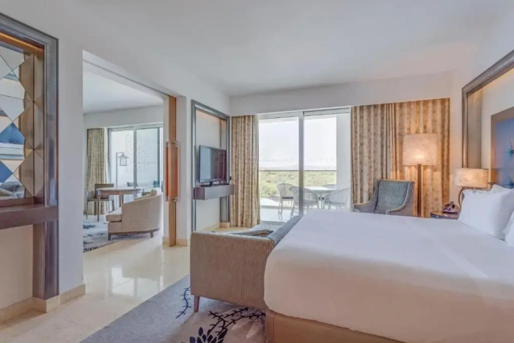 Deluxe Double Suite with pool view