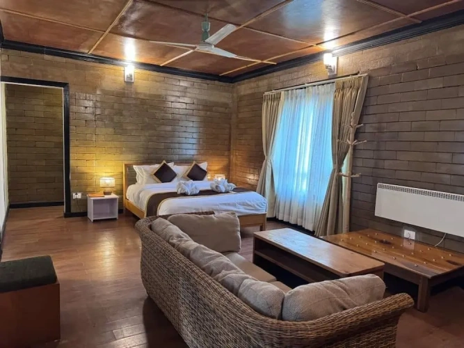 Deluxe Double room with balcony and with view