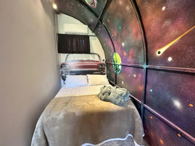 Cabana temática hipster
