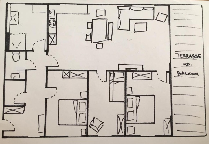 3 Bedrooms Apartment
