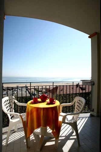 1 Bedroom Superior Apartment with balcony and with sea view