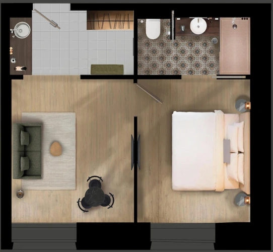 1 Bedroom Apartment