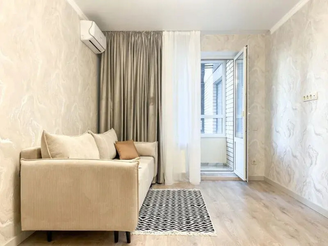 Фотография номера квартиры Апартаменты Добрые квартиры на Ворошиловском проспекте, д. 82/4