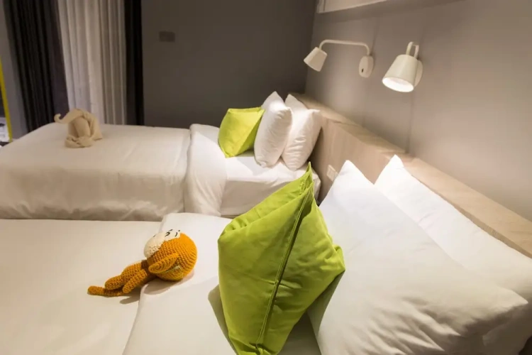 Deluxe Twin room with balcony and with city view