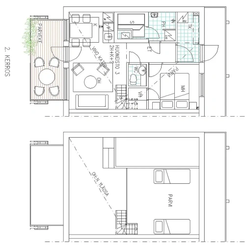 1 Bedroom Standard Apartment