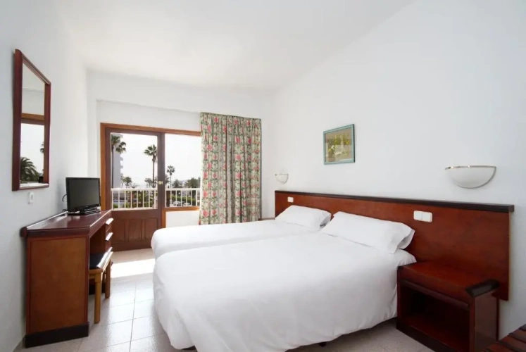 Standard Twin room with balcony and with sea view
