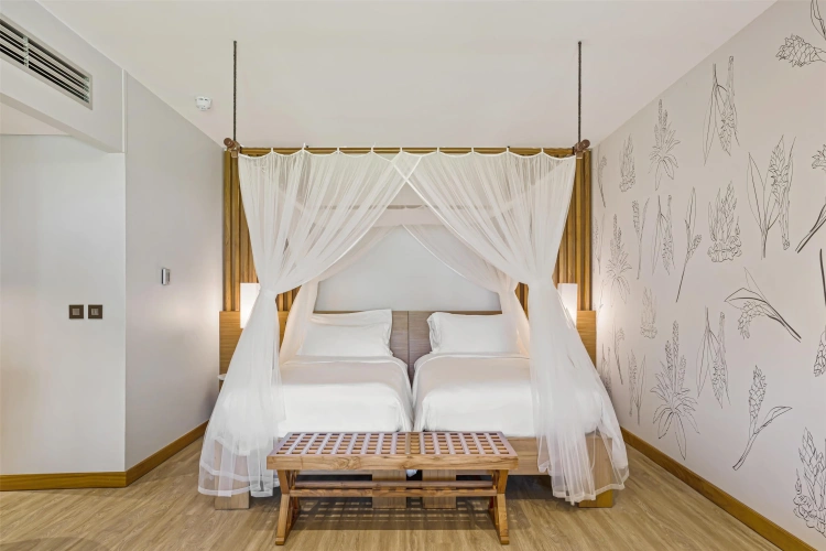 Deluxe Twin room with lagoon view