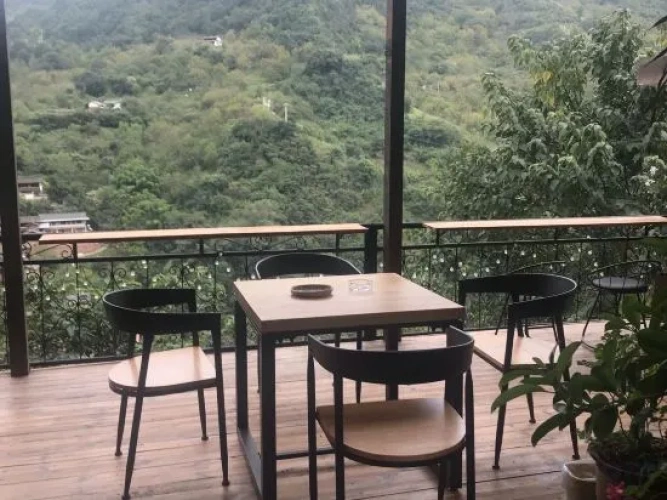 Outside