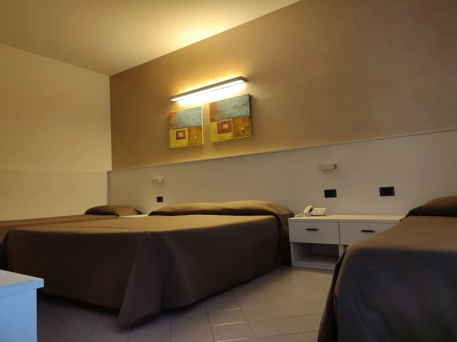 Standard Quadruple room with balcony
