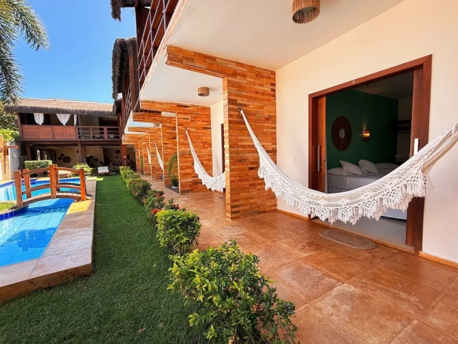 Comfort room with balcony