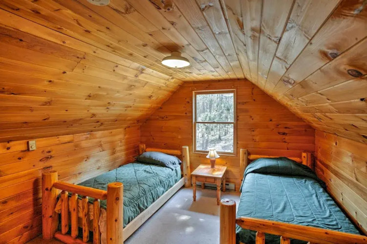 Private South Boardman Cabin on 10 Forest Acres!