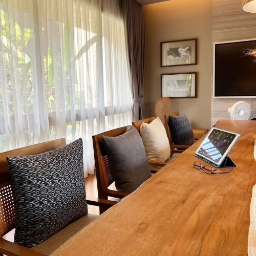 2 Bedrooms Luxury Villa with garden view
