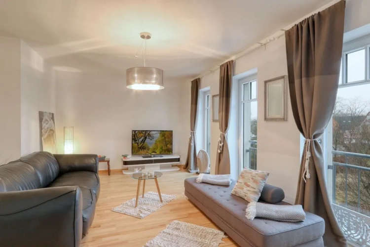 Comfort Studio with balcony and with garden view