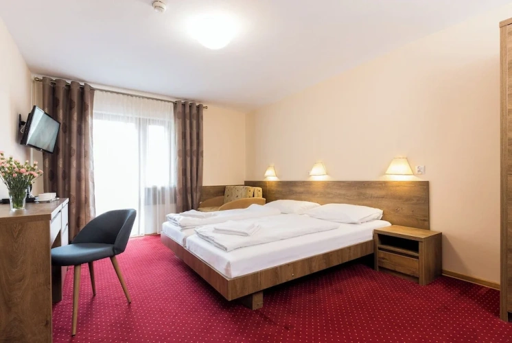 Superior room with balcony and with mountain view