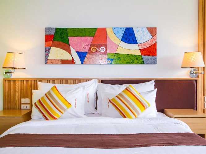 Deluxe Double room with balcony and with view