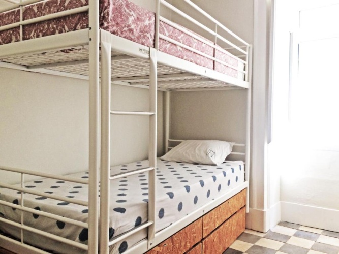 Bed in Dorm