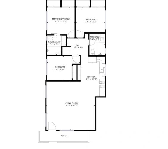 6 Bedrooms Cottage with balcony