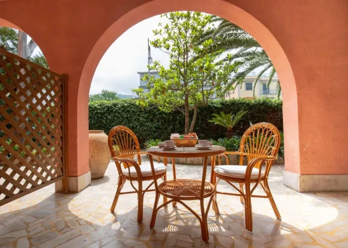 Studio with balcony