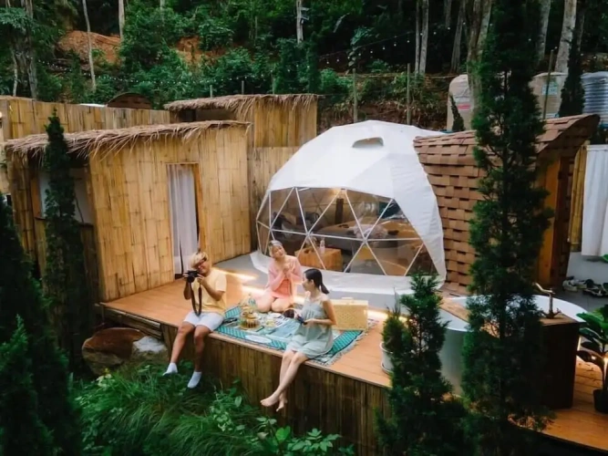 1 Bedroom Tent with river view
