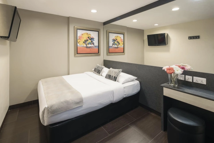 Standard (no window) Double room