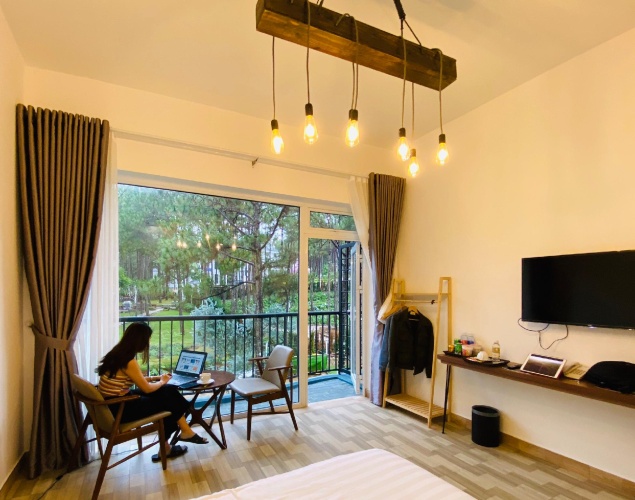 Deluxe Double room with garden view