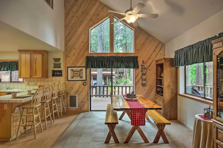 Game Room & Deck: Pet-friendly Camp Connell Cabin