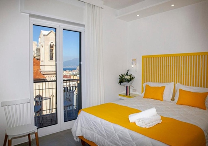 Standard Double room with balcony and with sea view