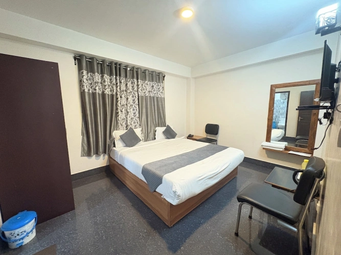 Deluxe Double room with city view