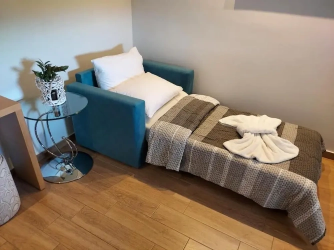 Deluxe Triple room with balcony and with sea view