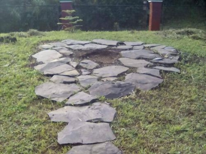 Outside