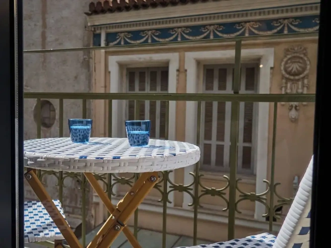 Comfort Double room with balcony and with city view