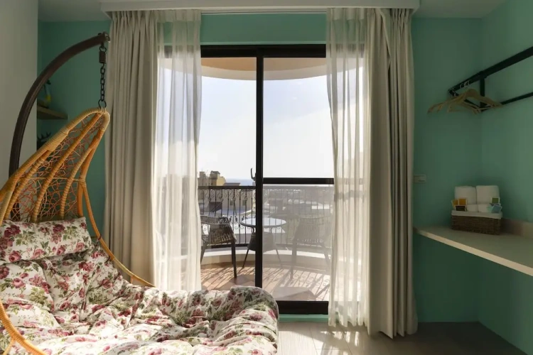 Luxury Double room with balcony and with ocean view