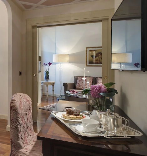 Superior Double room with balcony and with garden view