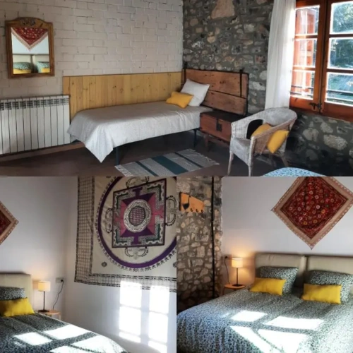 Standard Quadruple room with garden view