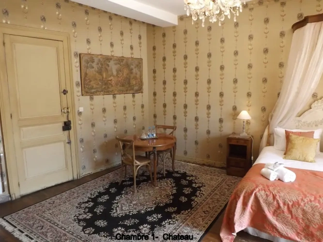 Deluxe Double room with balcony and with river view