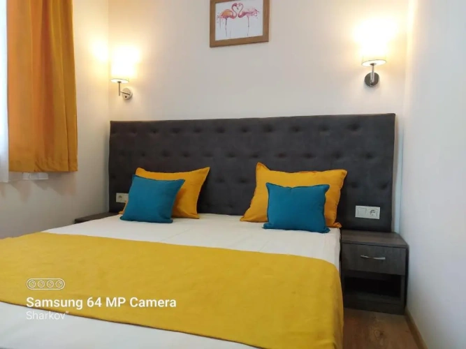 Standard Twin room with balcony and with view