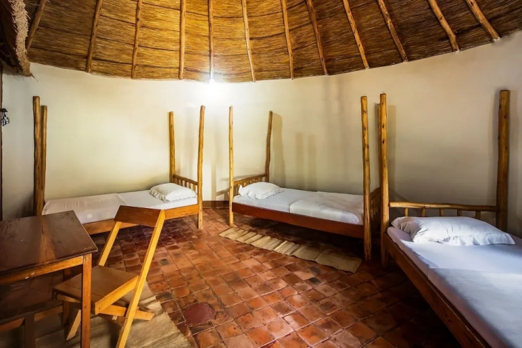 Standard Triple room with balcony and with garden view