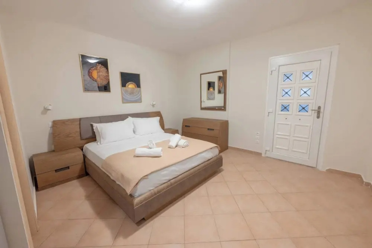 Seaside Nest in Kourouta Steps From the Beach