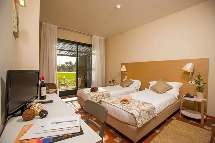 Standard Twin room with garden view