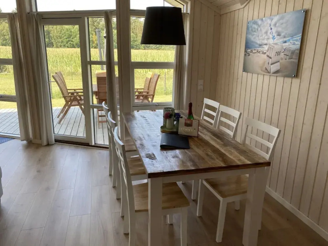 Ferienhaus Larsson mit Sauna am Dummer See, Dummer