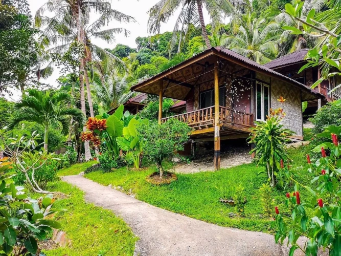 Triple Bungalow with balcony and with view