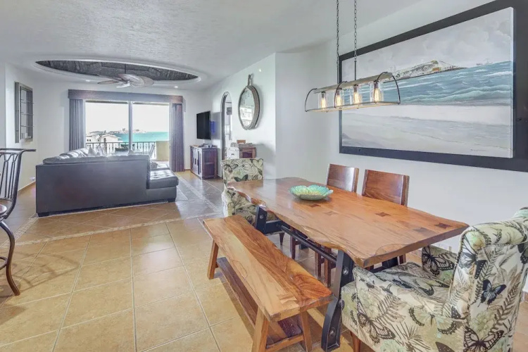 350 Sq Ft Balcony: Oceanfront Puerto Peñasco Villa