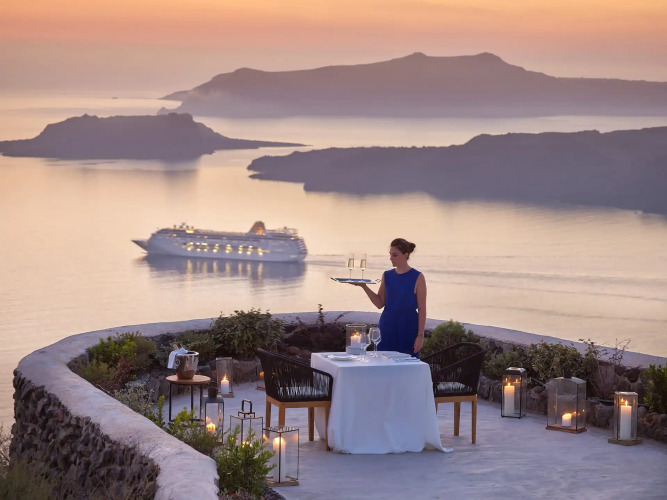 Vedema, a Luxury Collection Resort, Santorini Hotel Overview