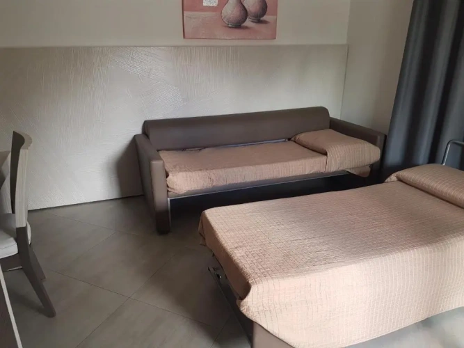 Standard Quadruple room with balcony and with view